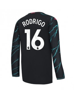 Manchester City Rodri Hernandez #16 Replika Tredje Kläder 2023-24 Långärmad
